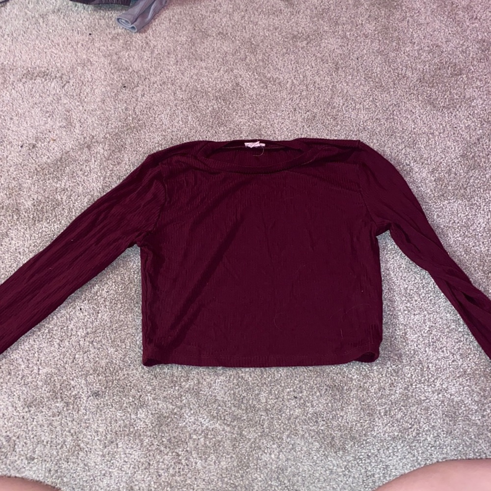 garage kylie crop tee